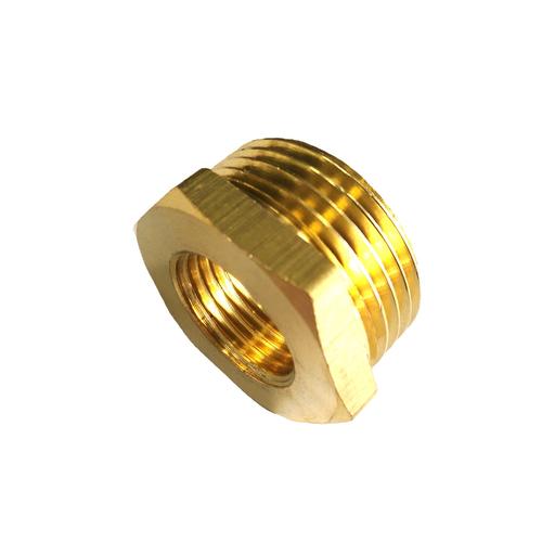 厂家批发 黄铜内外丝转接 可电镀铜补心压力表转换接头
